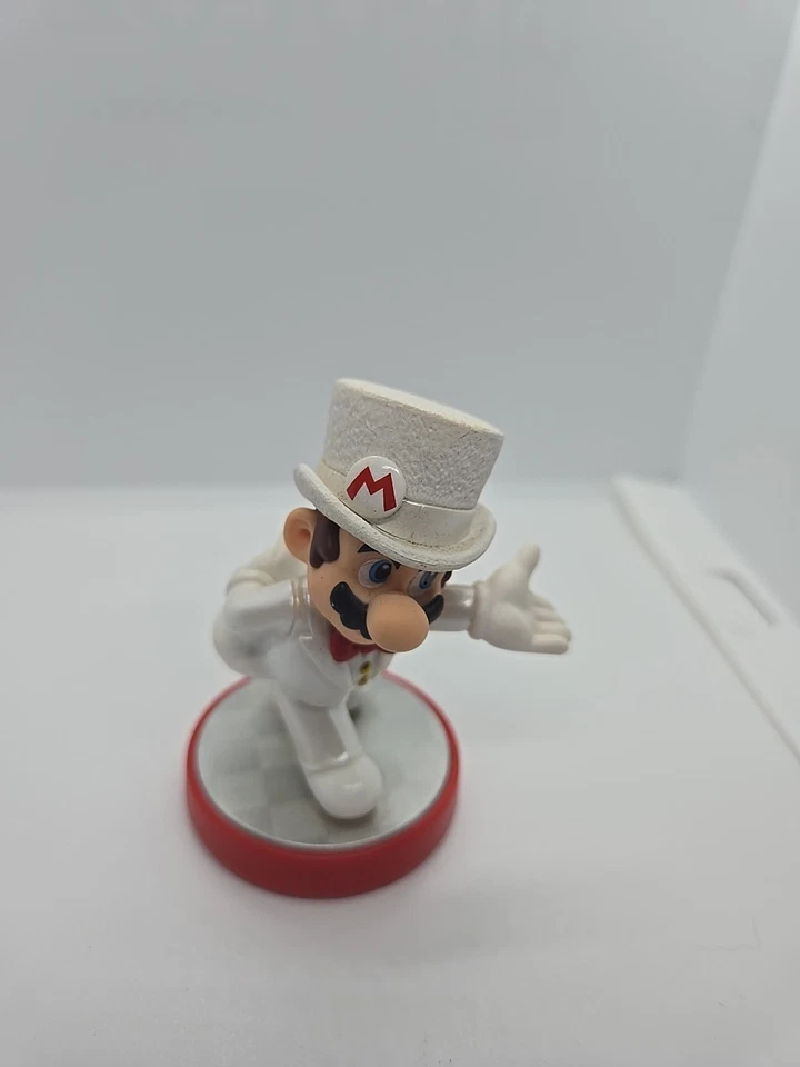 Mario Amiibo Lote De 4 Bodas Mario & Bowser, Margarita Y Planta Piraña. Foto 2 de 4