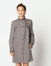 Women Sandro Paris Dress Brown 38 / M