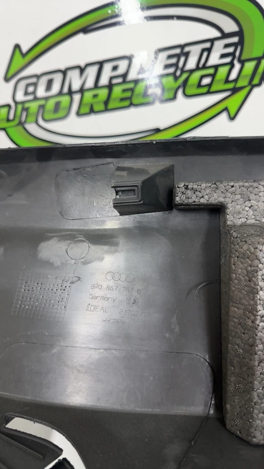 2013-15 Audi Q5 C-panel Interior Lower Trim Drv Lft Black 8r0867767b — 第 2/4 张图片