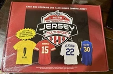 2022 Leaf Autographed Multi-Sport Jersey Box - Factory Sealed