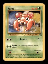 ultra rare paras 1995 pokemon card PSA 9 Charmander