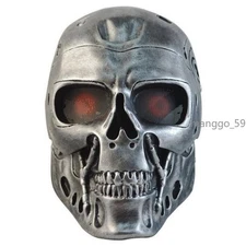 Terminator Robot T800 Skull Mask Cosplay Resin Movie Props Halloween Terror Mask