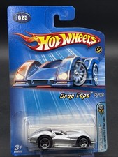 2005 Hot Wheels DROP TOPS 1963 CORVETTE STING RAY silver 5/10 very nice