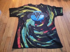 Vintage 1993 Van Halen Live U.S Tour Concert Rock Band T Shirt XL USA