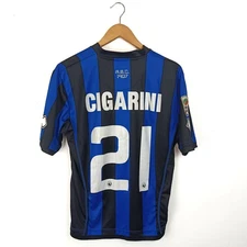 ATALANTA ERREA JERSEY CIGARINI ISSUE HOME JERSEY SHIRT JERSEY VINTAGE 2013-2014