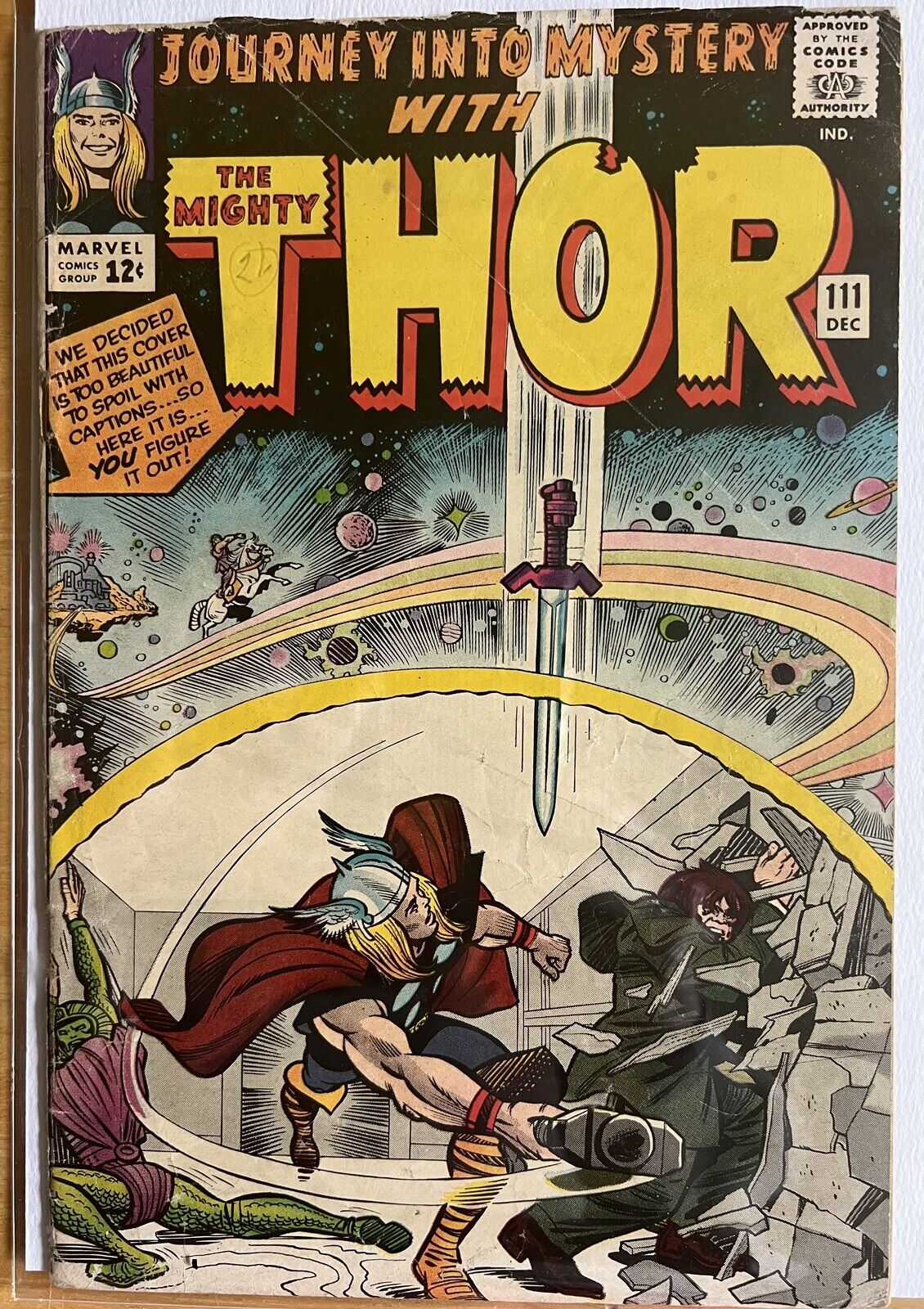 Journey Into Mystery 111 Thor VG