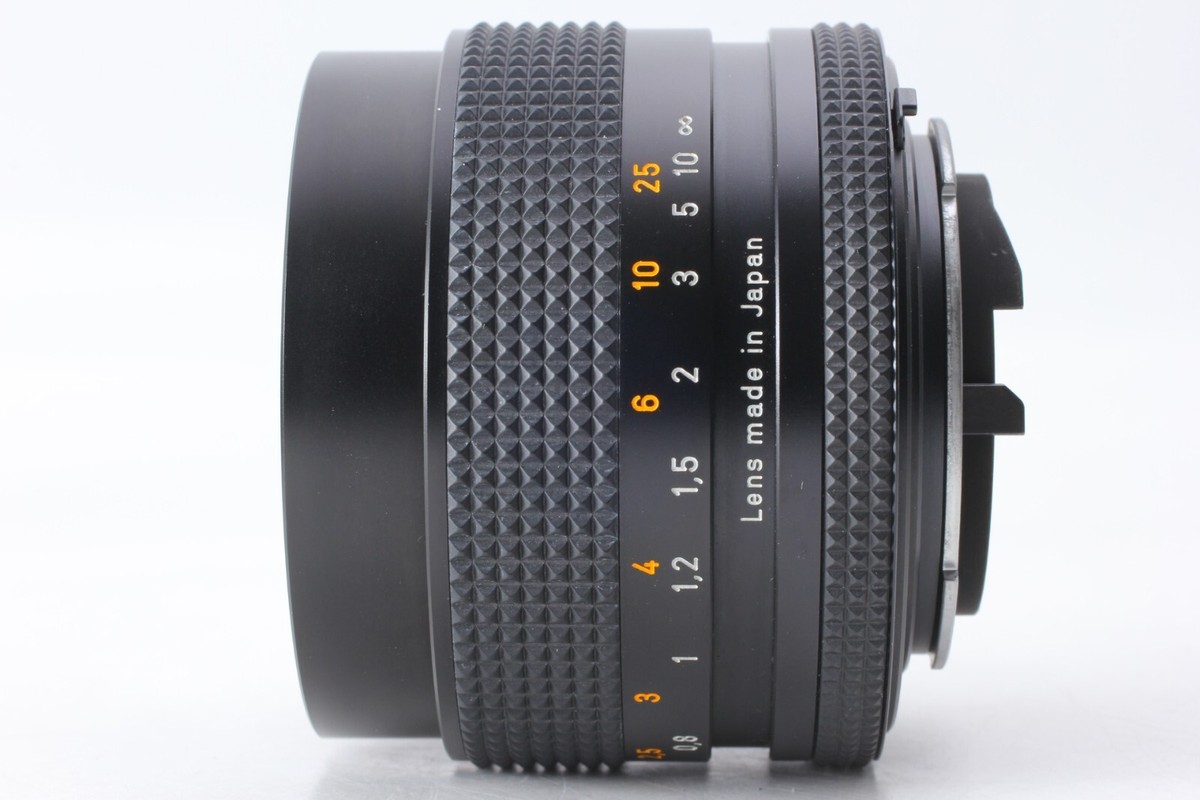コンタックス　CONTAX 50mm F1.4 MMJ MMJ [TOP MINT in Case] Contax Carl Zeiss Planar 50mm F1.4 MF
