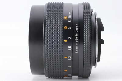 MMJ [TOP MINT in Case] Contax Carl Zeiss Planar 50mm F1.4 MF Lens