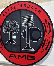 Large 14 Amg Mercedes Vintage Logo Reproduction Garage Sign