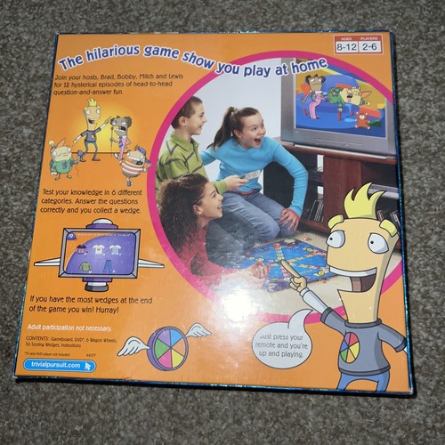 Parker Brother Trivial Pursuit DVD Game For Kids Trivia & Challenges - Picture 2 of 2