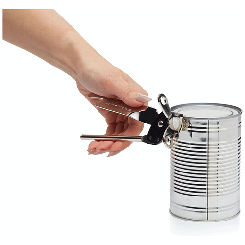 KitchenCraft Butterfly Can Opener with Bottle Opener – Stainless Steel, 17.5cm - Picture 4 of 7