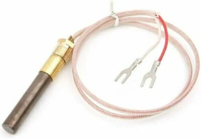 FIXITSHOP Gas Fireplace 24" Thermocouple 750℃ Millivolt Replacement Thermopile...