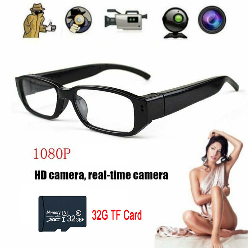 Mini Hidden Glasses Camera HD 1080P Eyewear Video Recorder DVR VR
