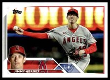 2023 Topps Jimmy Herget Rookie Los Angeles Angels #254