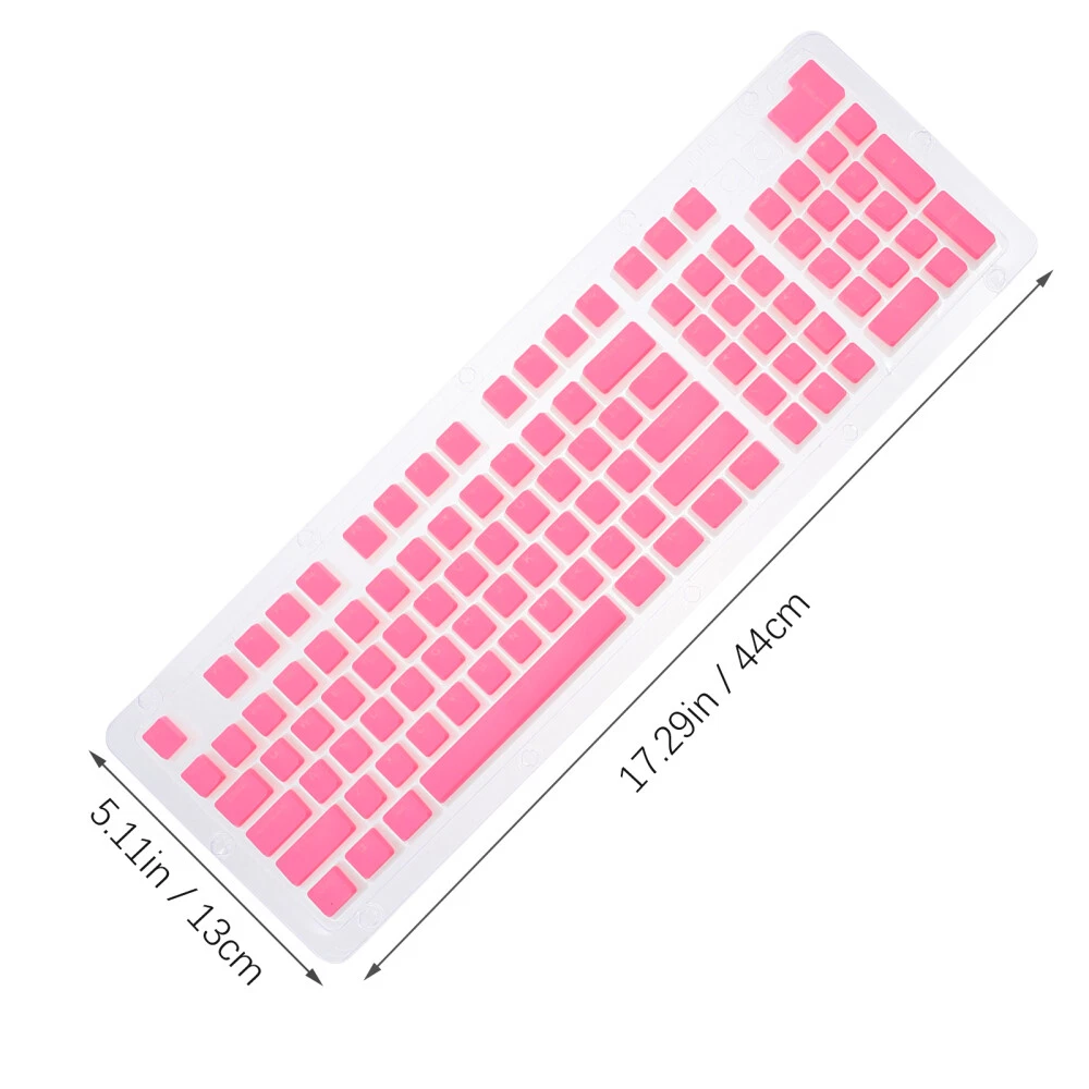 Non-Greasy Mechanical Keyboard Keycaps with Comfortable Texture