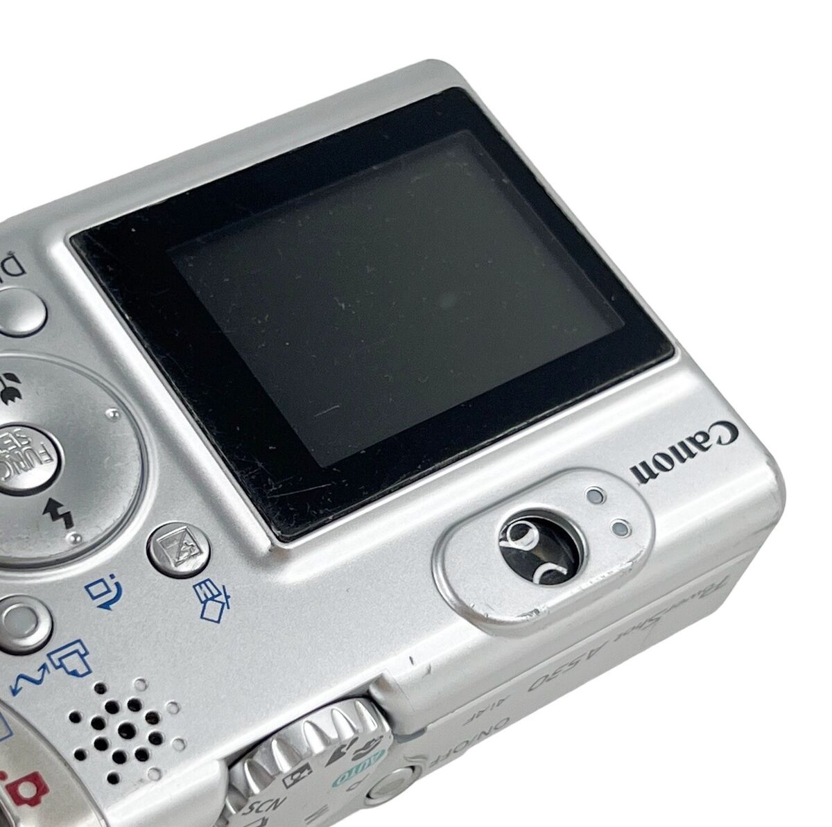 Canon PowerShot A520 4.0MP Digital Camera - Silver (PARTS Canon PowerShot A520 4.0MP Digital Camera - Silver (PARTS