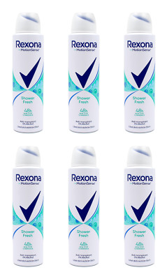 Rexona Shower Fresh Deo Spray Anti-transpirant , 6x150ml EAN8710447492260 NV