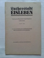 Lutherstadt Eisleben Center of Mansfeld Copper Ore Mining Volume III Part 2