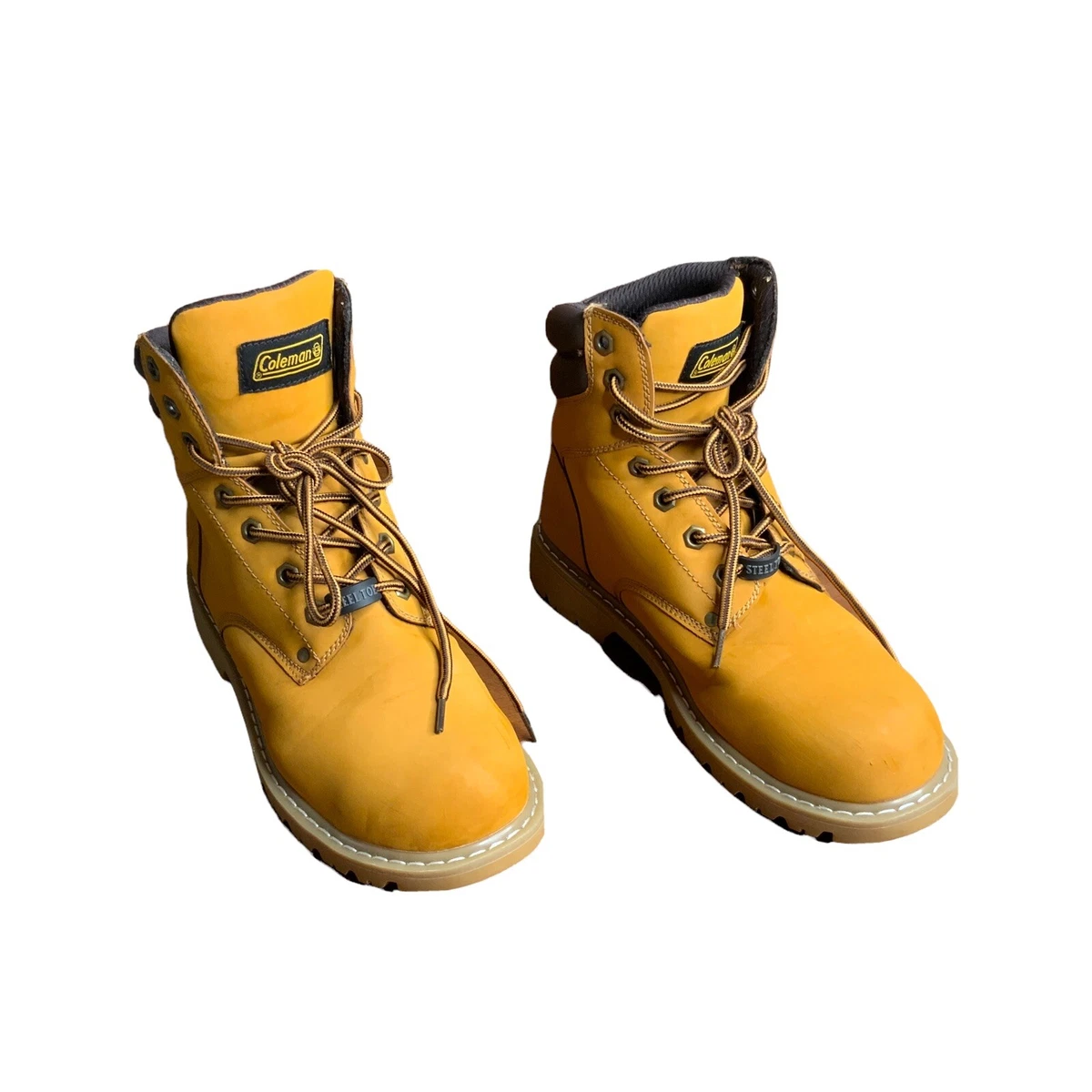 Coleman workwear steel store toe boots