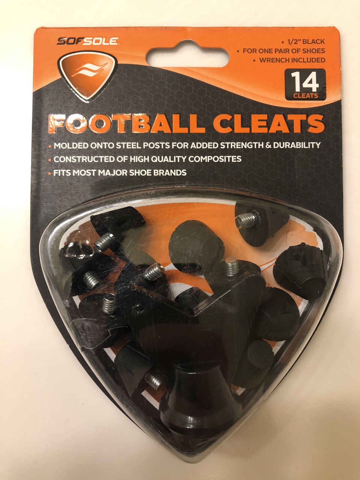 1 inch replacement football cleats