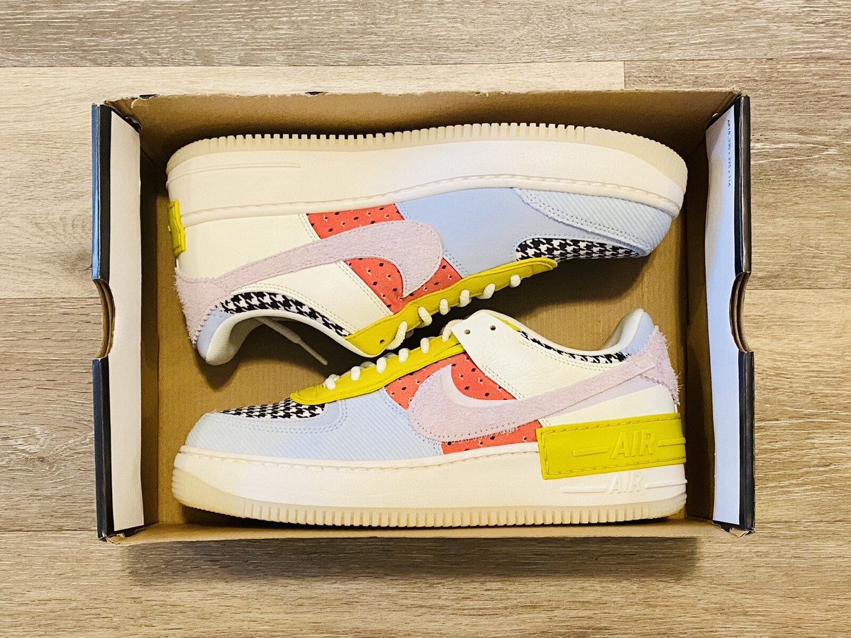 Nike Air Force 1 Shadow 'Patchwork' Sail Doll DM8076-100