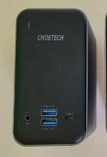 🌟 HUB-M21 Choetech Multifunction USB Docking Station * Unit Only *