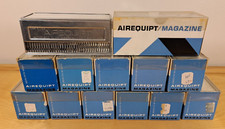 Lot of 12 - Vintage Airequipt Slide Magazines Holds 36 2x2" - Blank Cards - USA