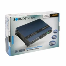 SOUNDSTREAM 1400 WATT CLASS-D 4 CHANNEL FULL RANGE AMPLIFIER CAR AMP RN4.1400D