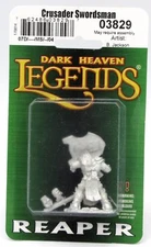 Reaper 03829 Crusader Swordsman [Sword & Shield] (DHL) Warrior Knight Paladin