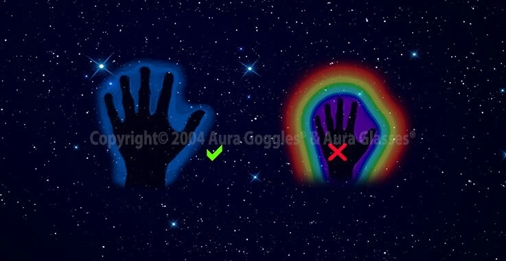 OFFICIAL DICYANIN AURA GLASSES ghost hunter ghost paranormal detector esotericism - Image 4 of 4