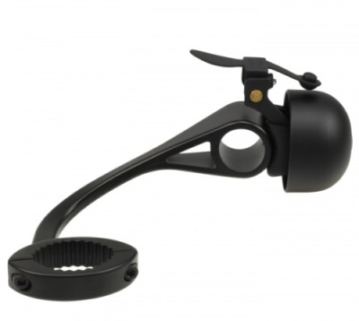 Crane Bell Co. Rennrad/Gravel-Bike Fahrradklingel mit Drop Bar Mount, Retro Look