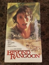 BRAND NEW Beyond Rangoon VHS, 1995 Patricia Arquette Sealed OOP Watermarks