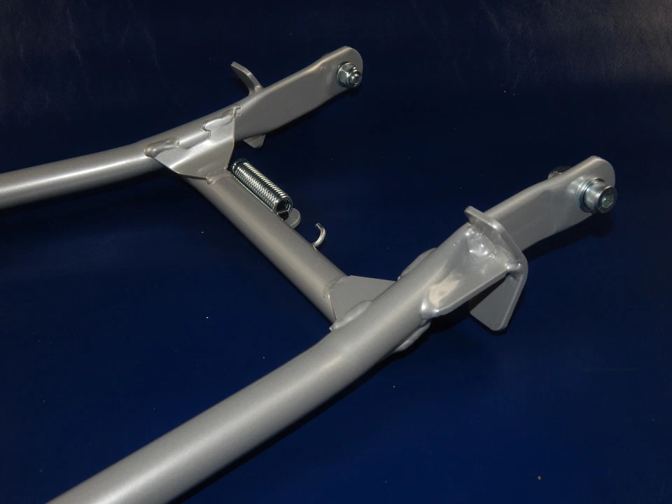 1973 PENTON KTM GS 250 YELLOW TANK FRAME CHASSIS CENTER KICK STAND SIX DAYS - Image 4 of 4