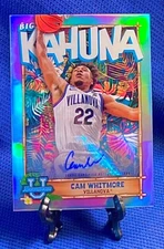 Cam Whitmore 2023 Bowman U Chrome Big Kahuna AUTO #72/150 #TBK-24 Rookie Wizards