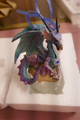 Design Toscano Gothic Drache hängend Weihnachtsschmuck/Kugel