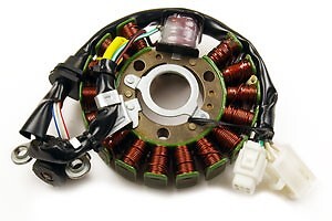 Bobinage stator de rechange pour réparation alternateur MBK 125