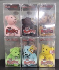 THE MUNSTERS RARE BEARS SET OF 6 UNOPENED CASE TRENDSETTERS 1997