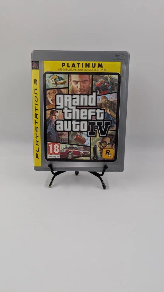 Jeu Playstation 3 Grand Theft Auto IV (Platinum) en boite, sans notices - Photo 1/1