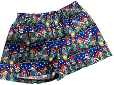 Looney Tunes Vintage 90's Christmas Boxer Shorts Mens XL Warner Bros. Bugs Taz