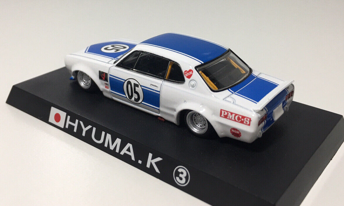 1/64 Aoshima Grachan 12Th Lb Works Hakoska HYUMA.K 3 #5 Blue Diecast Car  Model | eBay