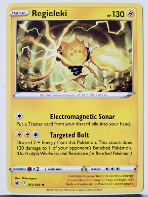 Regieleki 051/189 NM / M RARE Non Holo Astral Radiance Pokemon Card $2 Shipping | eBay Regieleki 051/189 NM / M RARE Non Holo Astral Radiance Pokemon Card $2 Shipping | eBay