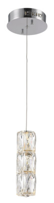 Crystal Pendant Light Fixture for over Dining Room Table Kitchen Island or Bar