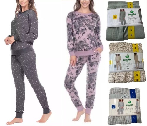 Honeydew Women's 2 Piece Super Soft Pajama Set - 第 1/30 張圖片
