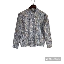 Athleta Girls Ice Storm Size L 12 Full Zip Multicolor Jacket Spring Active U2