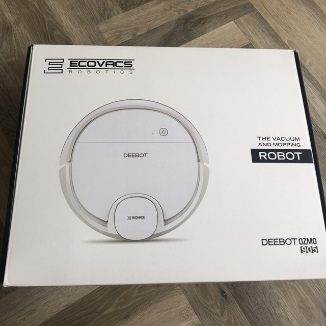 Ecovacs Robotics Deebot Ozmo 905 Vacuum Robot White - Top for sale online |  eBay