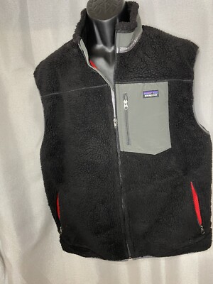 Patagonia Retro X Vest Men XLarge Classic Fleece Vest Full Zip