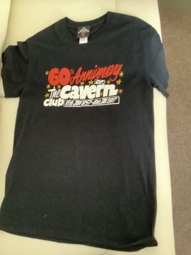 Cavern club Liverpool 60th anniversary tee shirt ladies small - Afbeelding 1 van 2