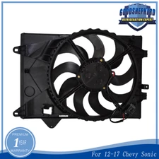 Radiator Cooling Fan Assembly For 2012 2013 2014 2015 2016-2018 Chevrolet Sonic