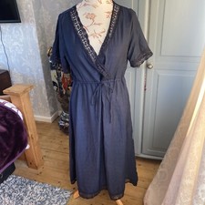 ladies shein size L blue dress pre owned