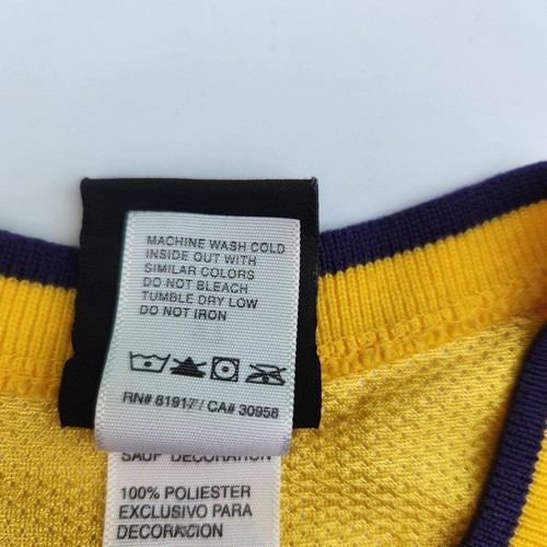 De colección NBA LA Lakers Kobe Bryant #8 Nike Bebé Niño Talla 2T Hecho en EE. UU. Y2K - Imagen 7 de 8